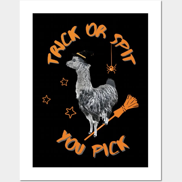 Trick Or Spit, You Pick! Wall Art by The Farm.ily